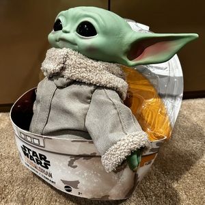 NEW Grogu Baby Yoda Mandalorian 11 inch plush stuffed animal